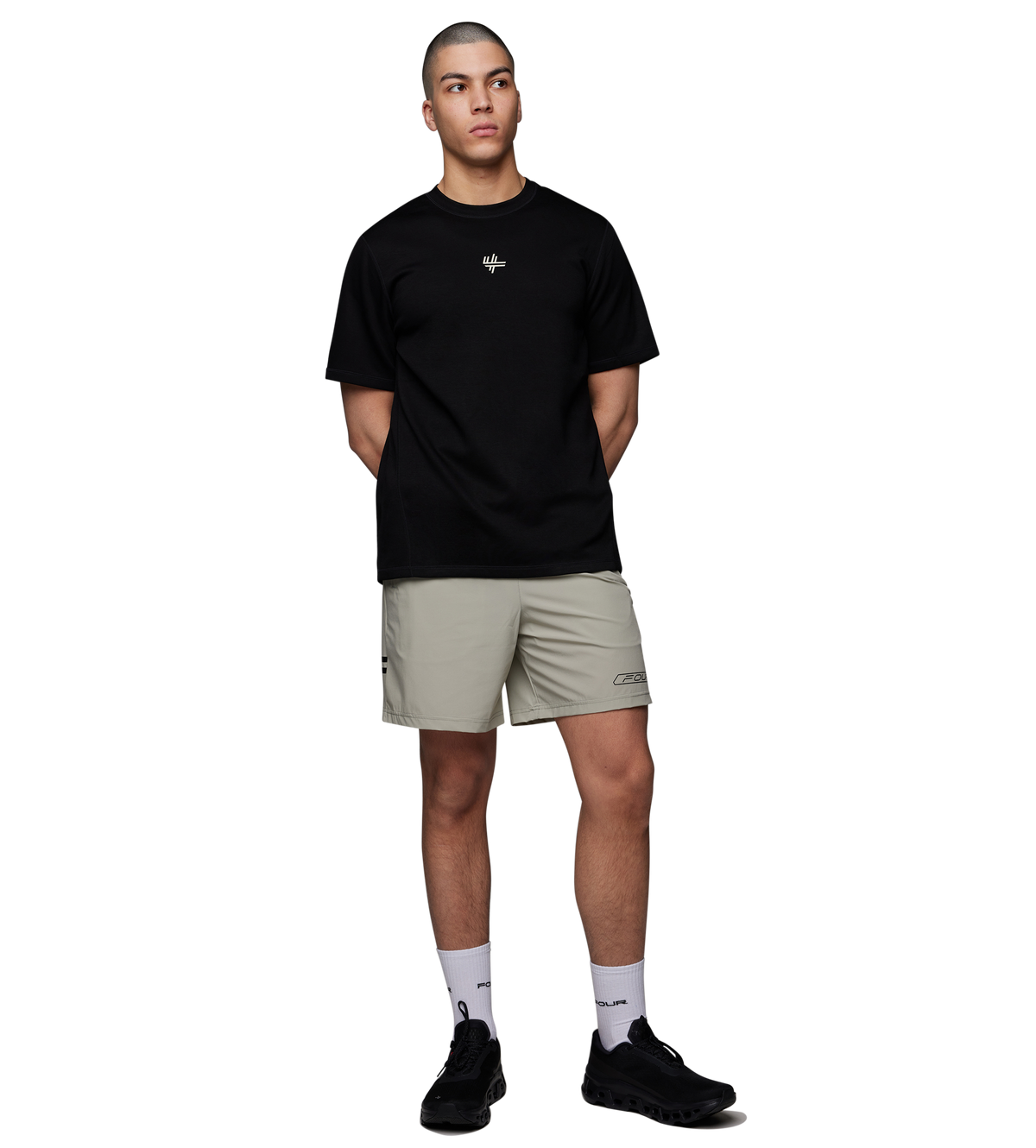 Sportswear Performance Logo Shorts Zand