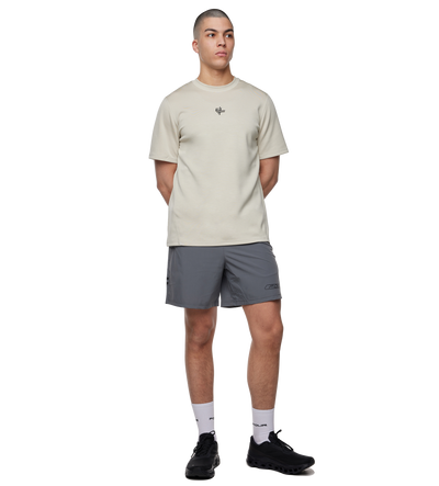 Sportswear Performance Logo Shorts Donkergrijs