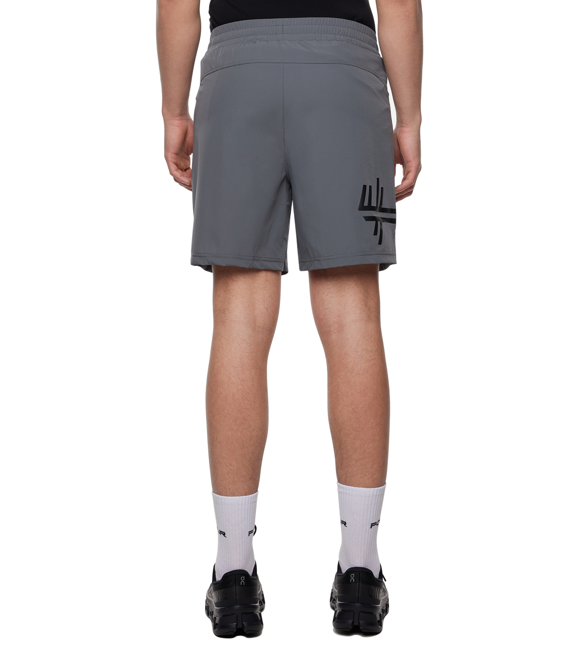 Sportswear Performance Logo Shorts Donkergrijs