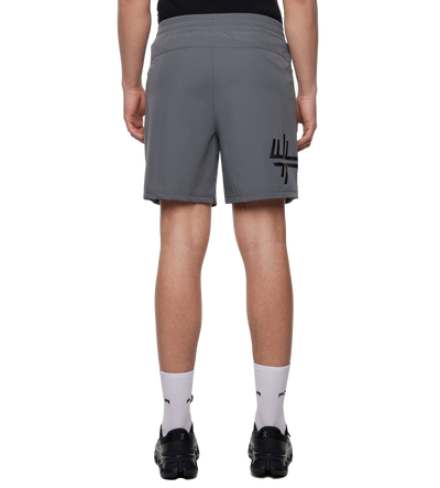 Sportswear Performance Logo Shorts Donkergrijs