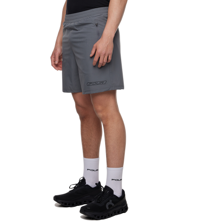 Sportswear Performance Logo Shorts Donkergrijs