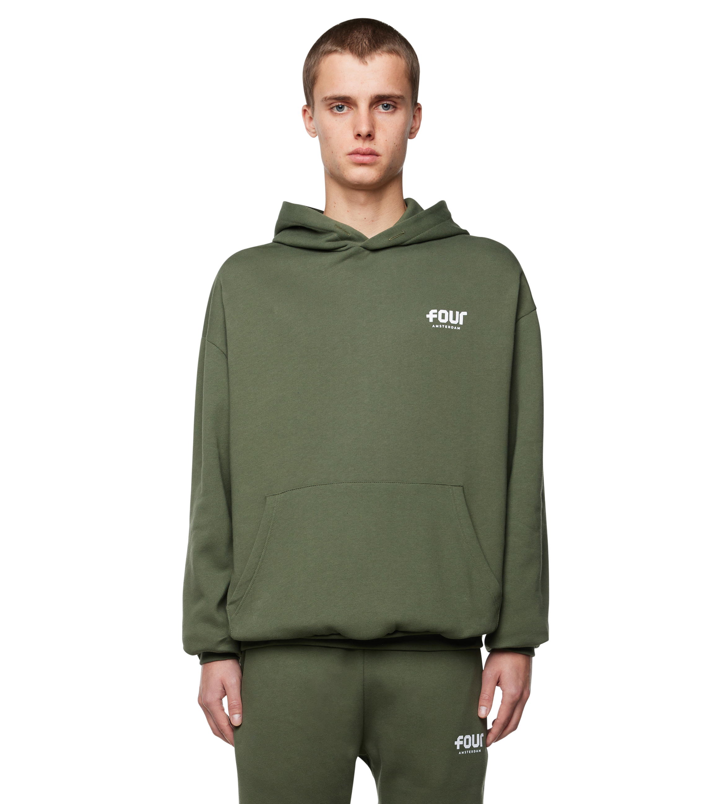 Logo Hoodie Thyme