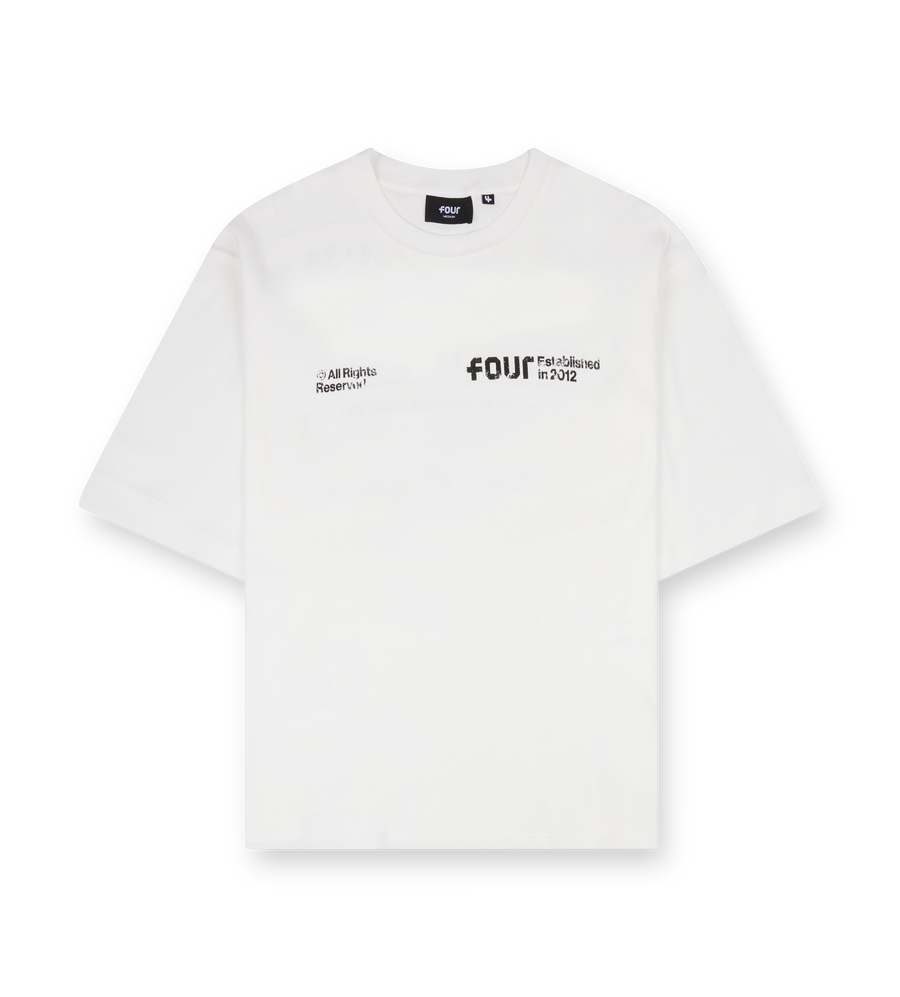 Reserved Boxy T-shirt White