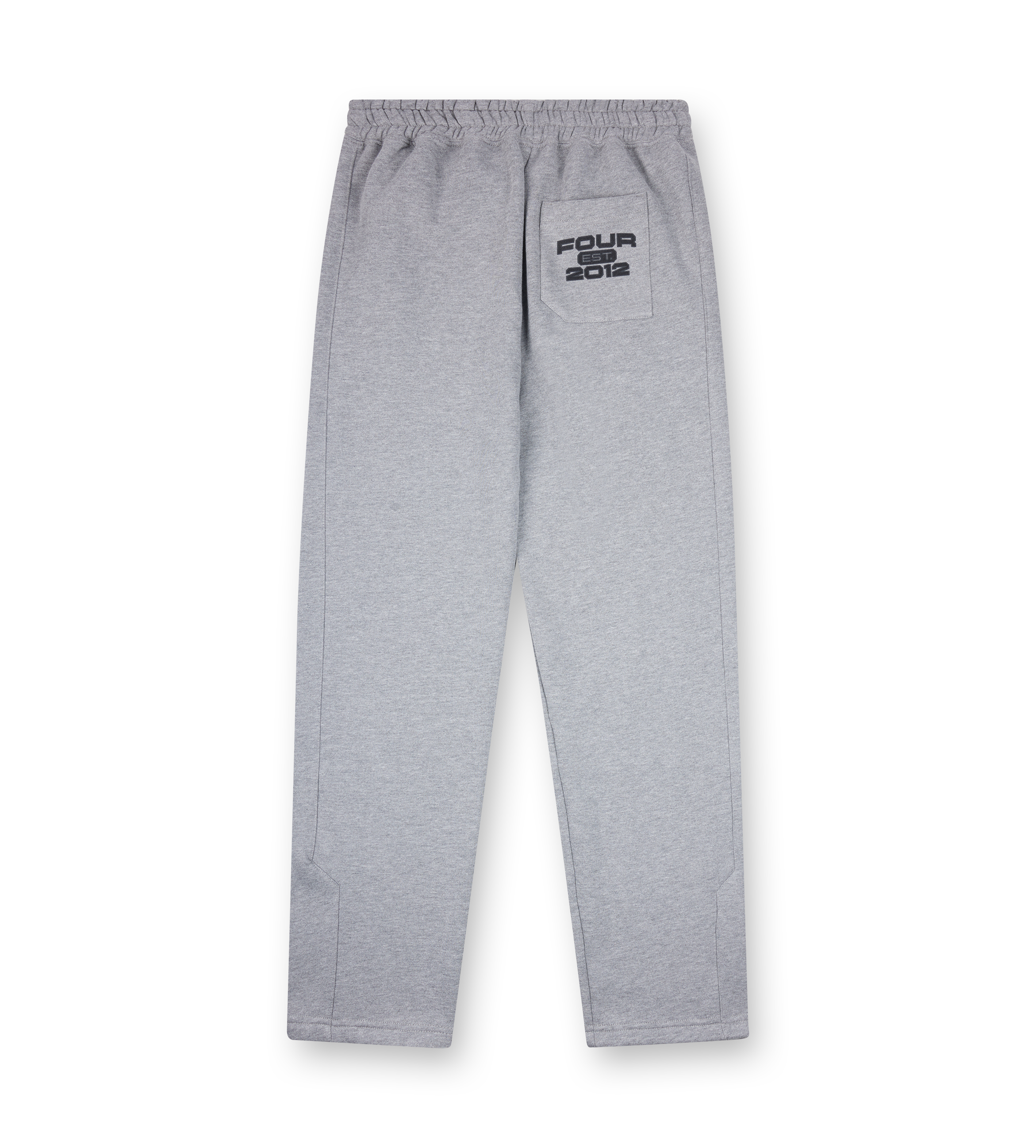 Bold Straight Leg Grey Melange