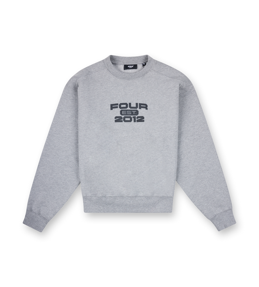 Bold Crewneck Grey Melange