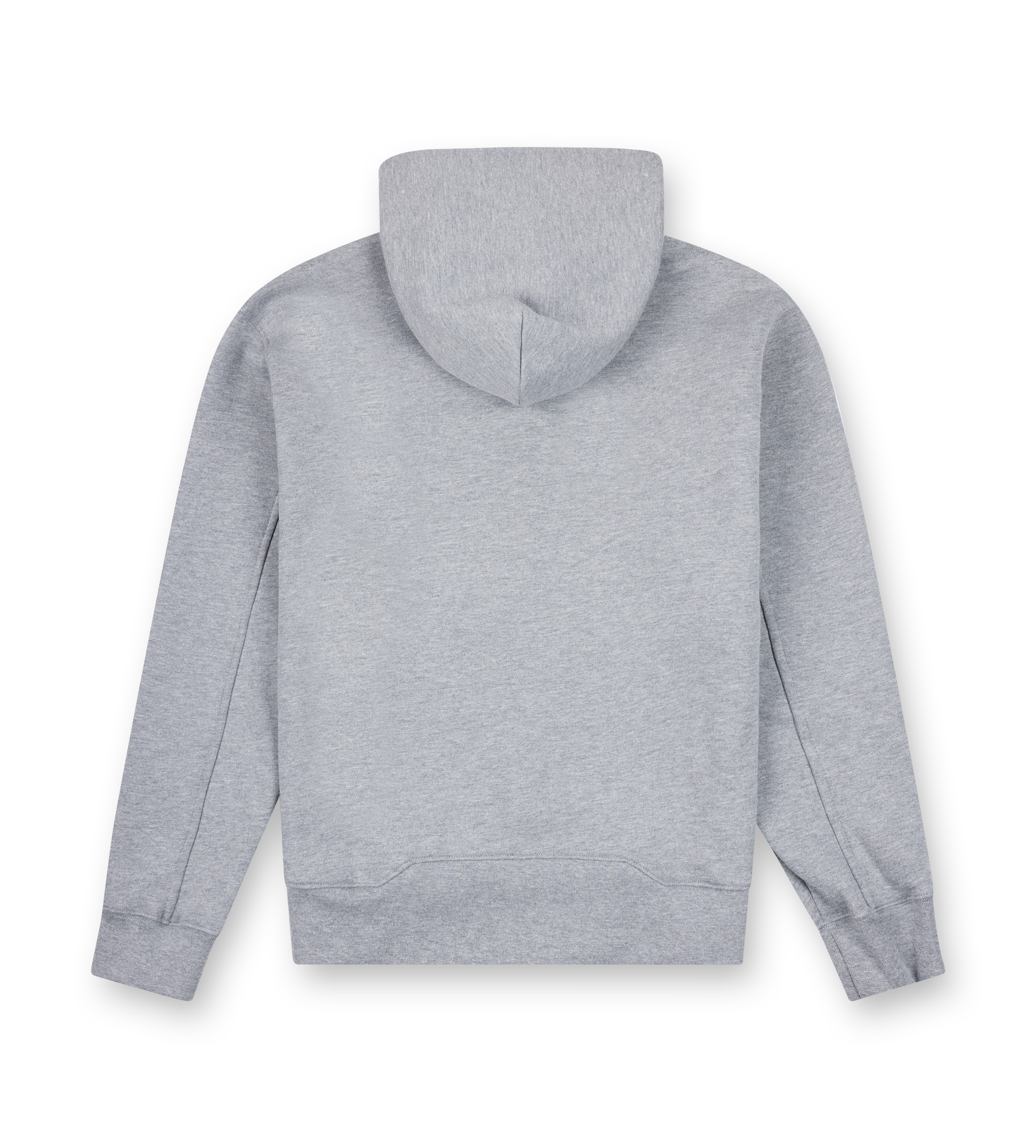 Bold Zip Up Hoodie Grijs Melange