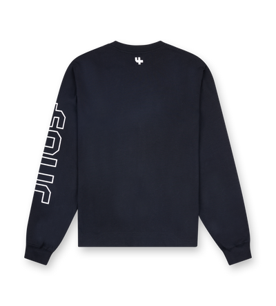 Outline Logo Longsleeve Black