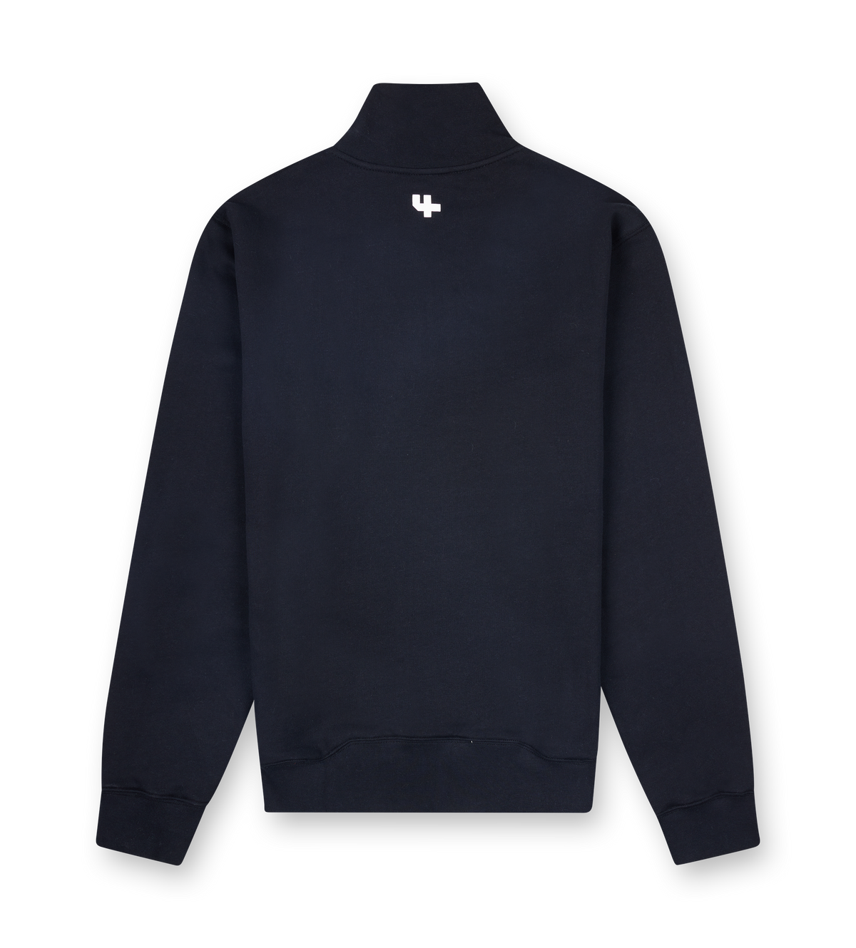 Outline Half Zip Black