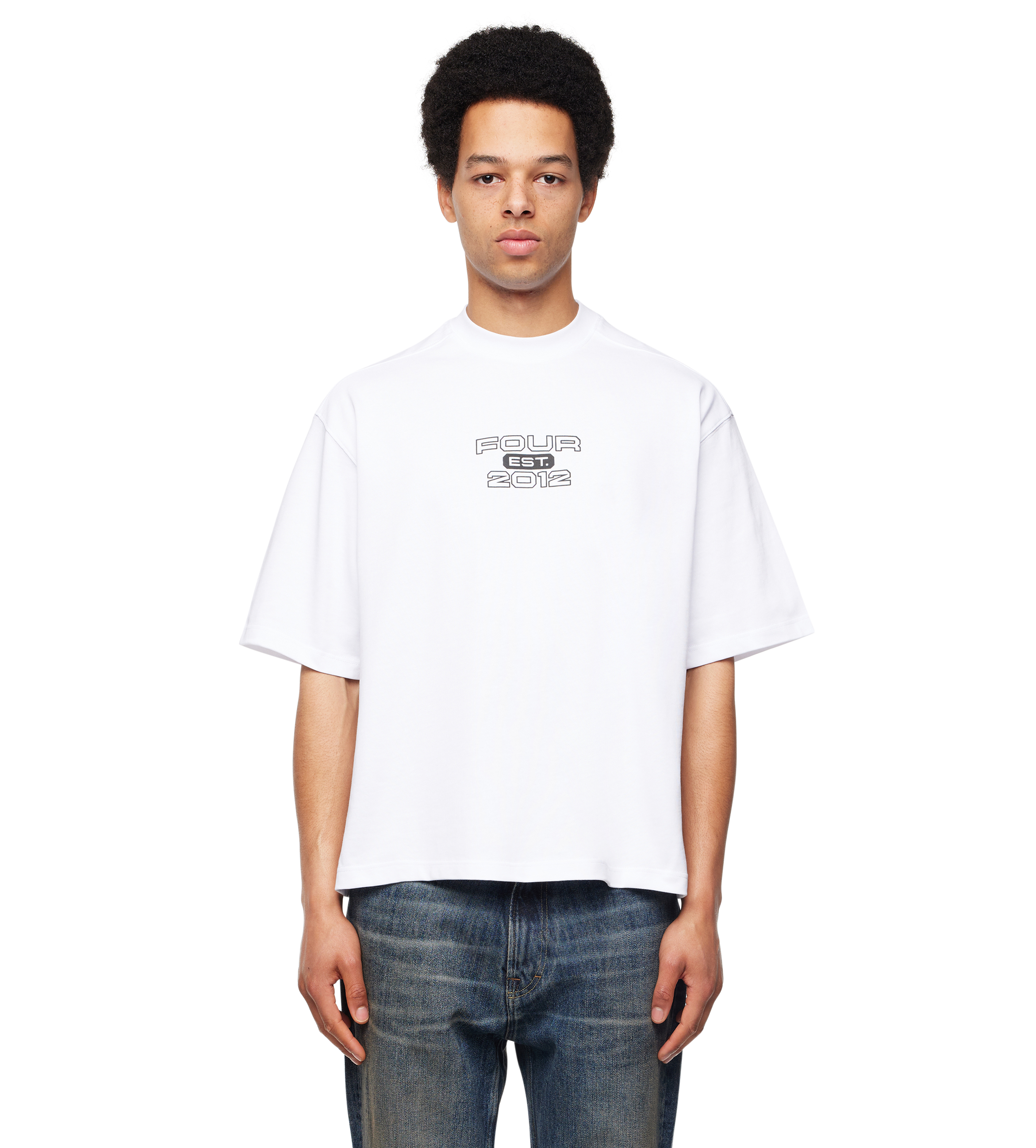 Bold Boxy T-shirt White