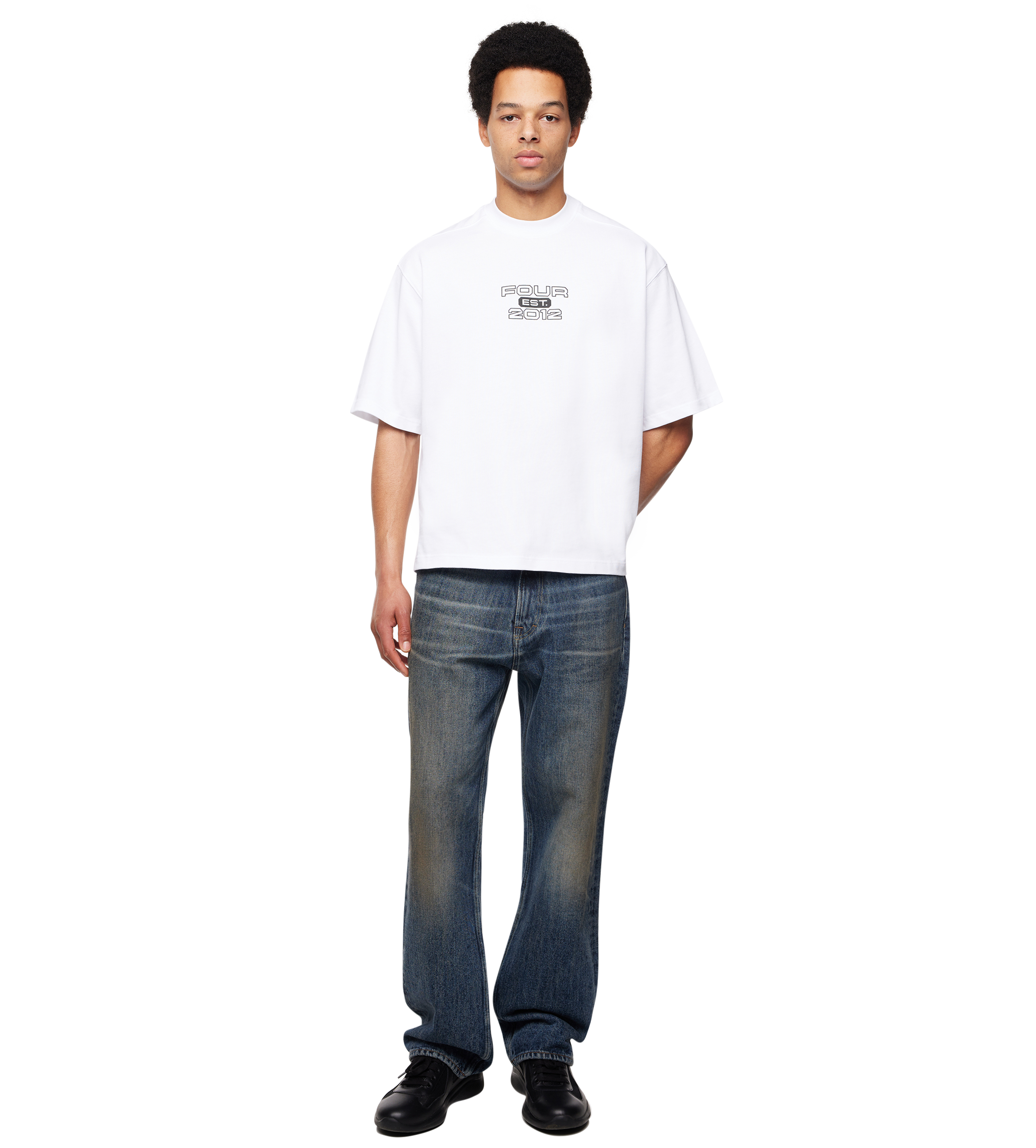 Bold Boxy T-shirt White