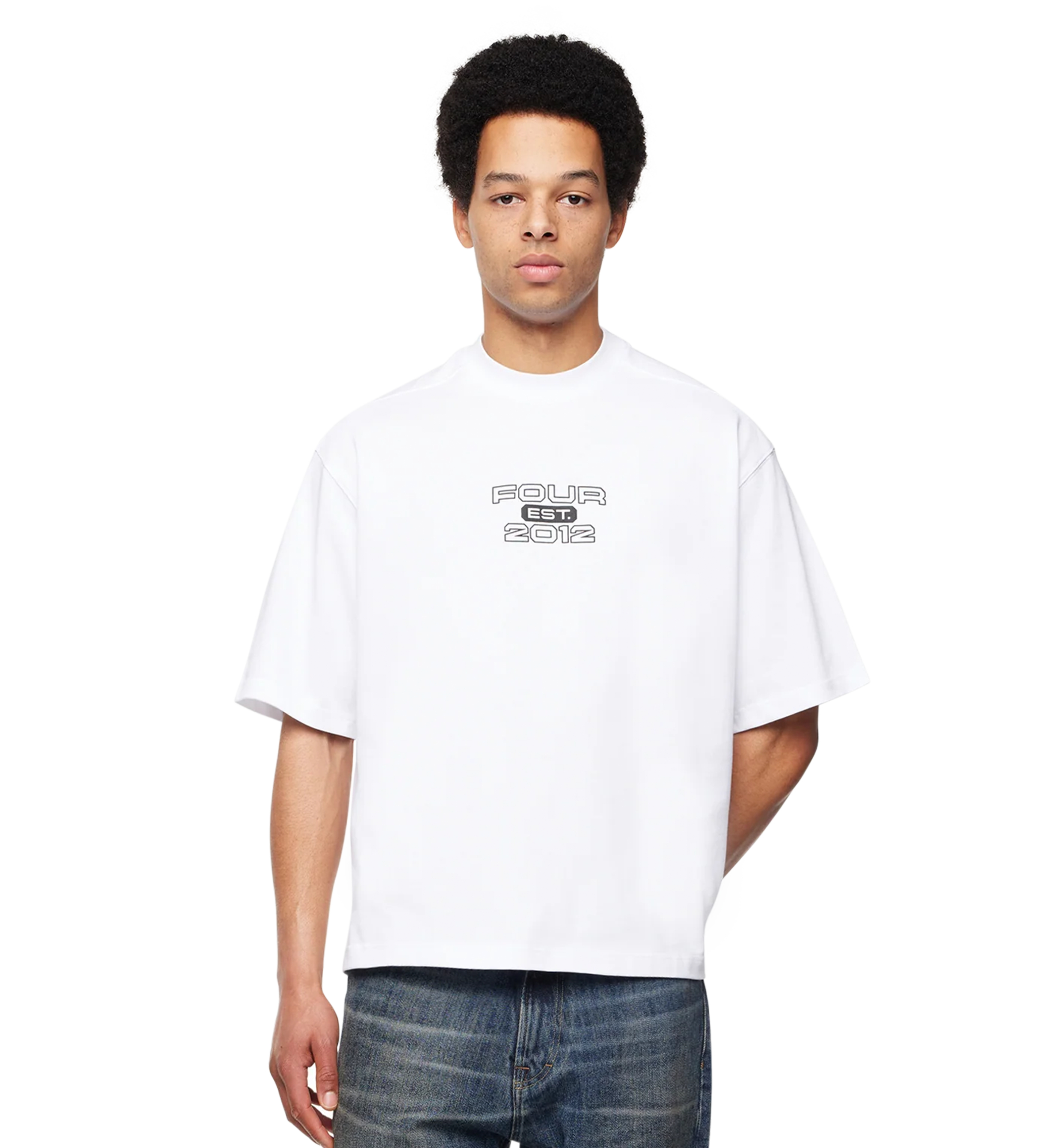 Bold Boxy T-shirt White