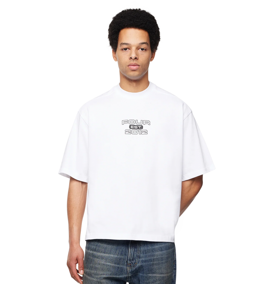Bold Boxy T-shirt Wit