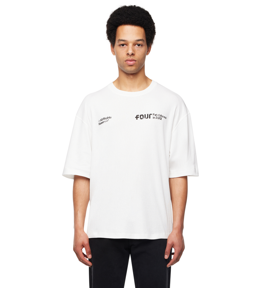 Reserved Boxy T-shirt White
