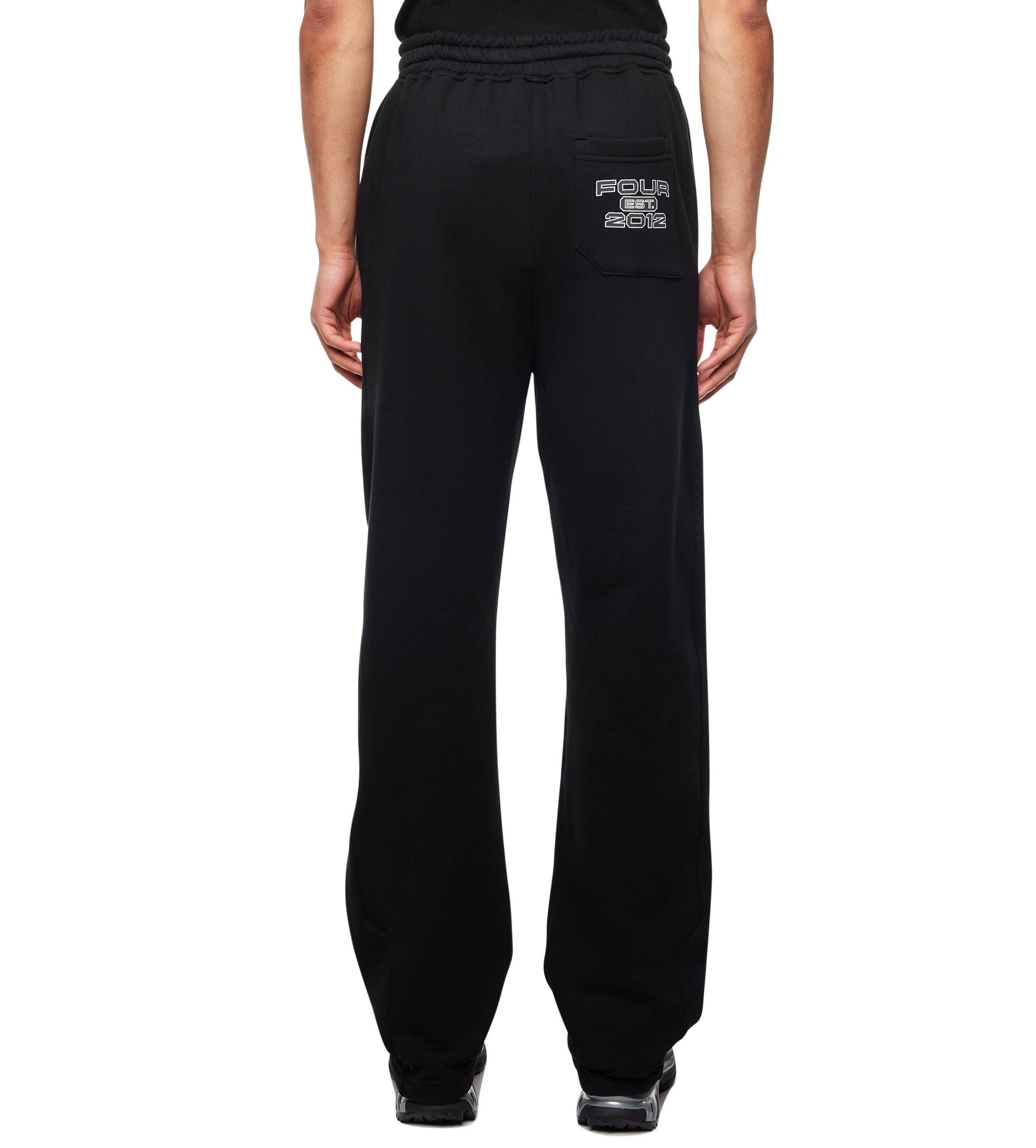 Bold Straight Leg Zwart