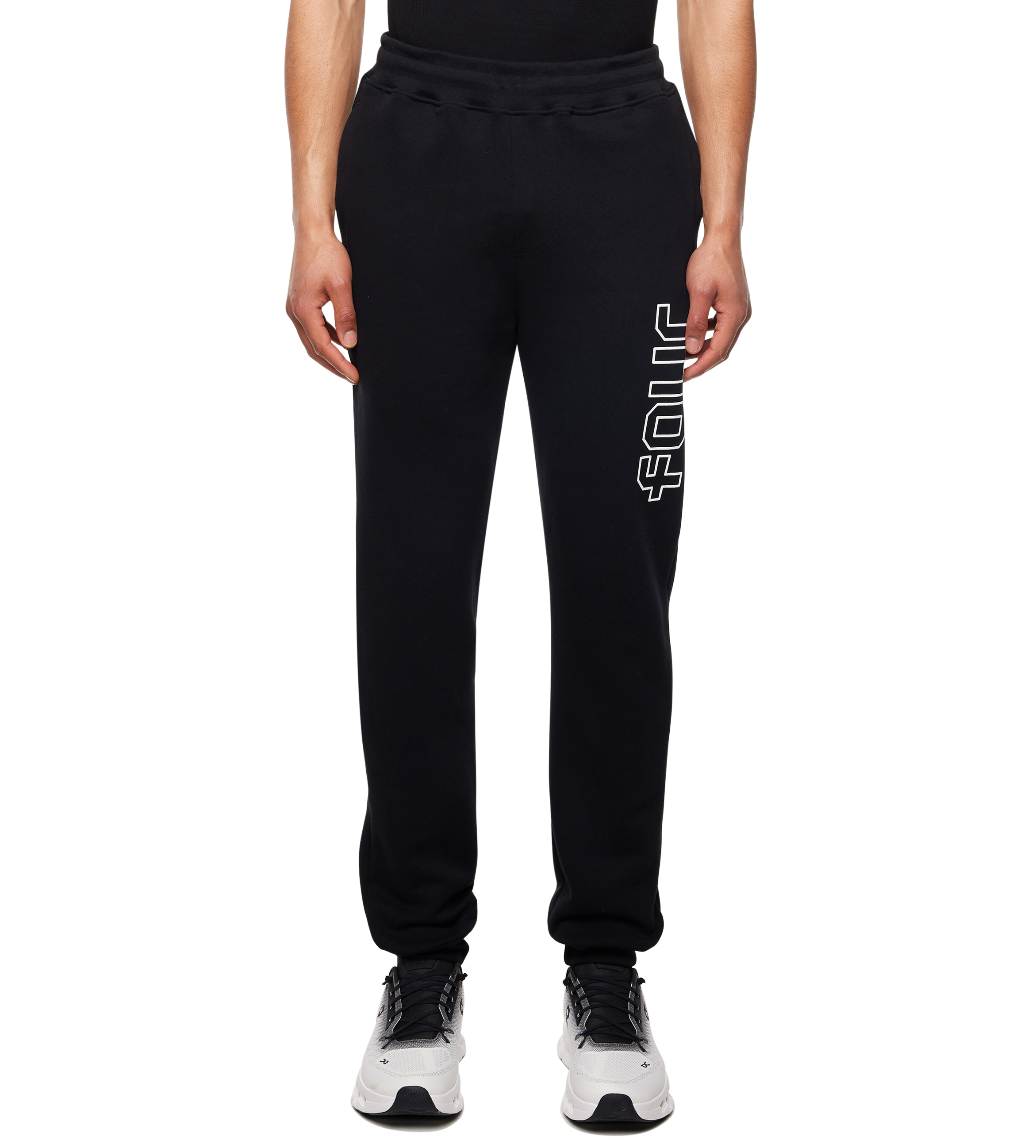 Outline Sweatpants Black