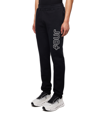 Outline Sweatpants Black