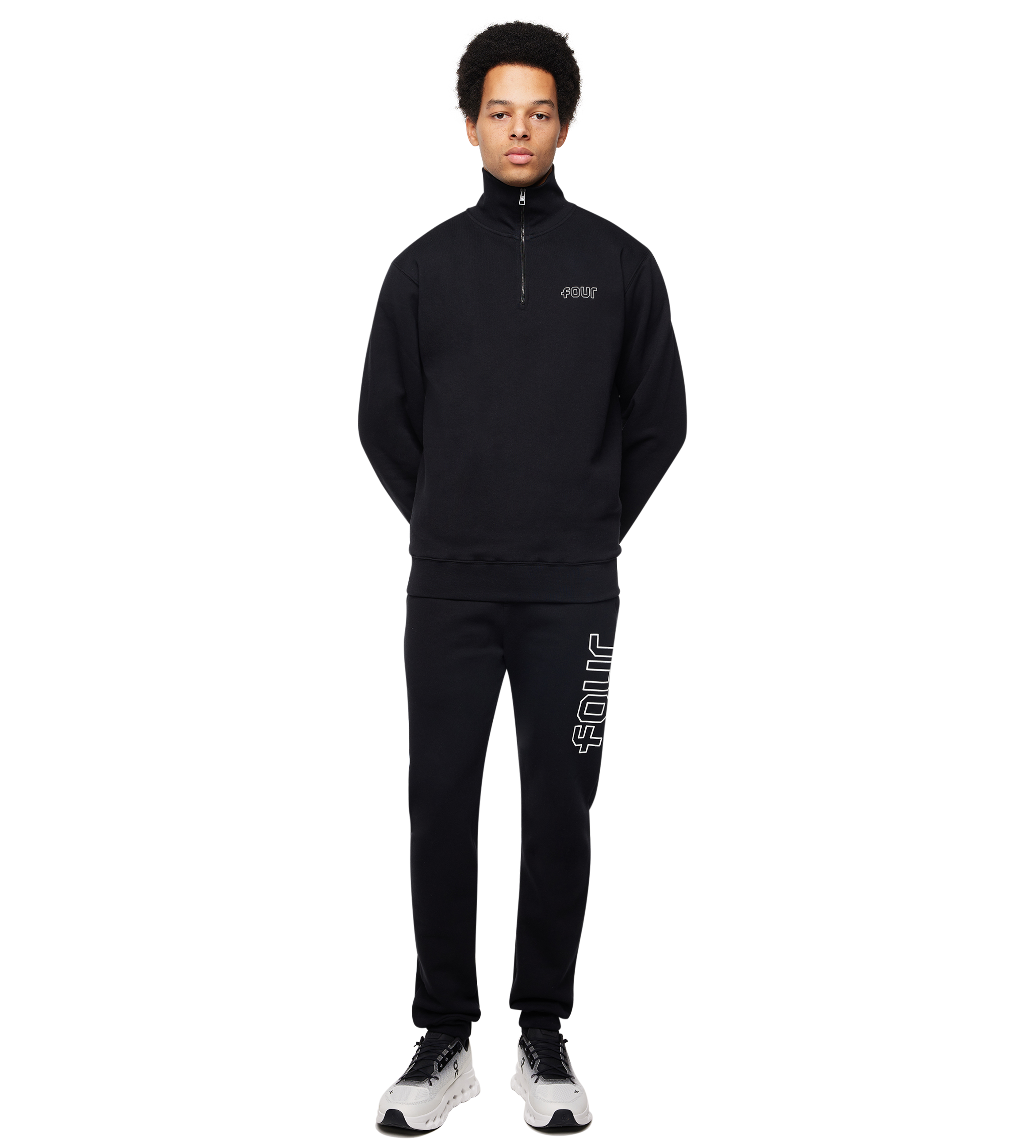 Outline Sweatpants Black