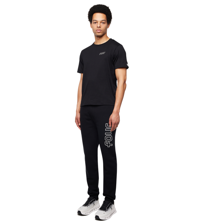 Outline Casual T-shirt Black