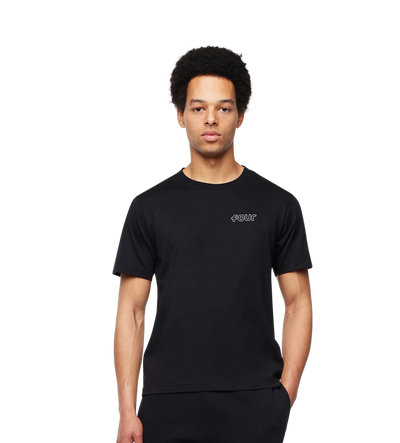 Outline Casual T-shirt Black