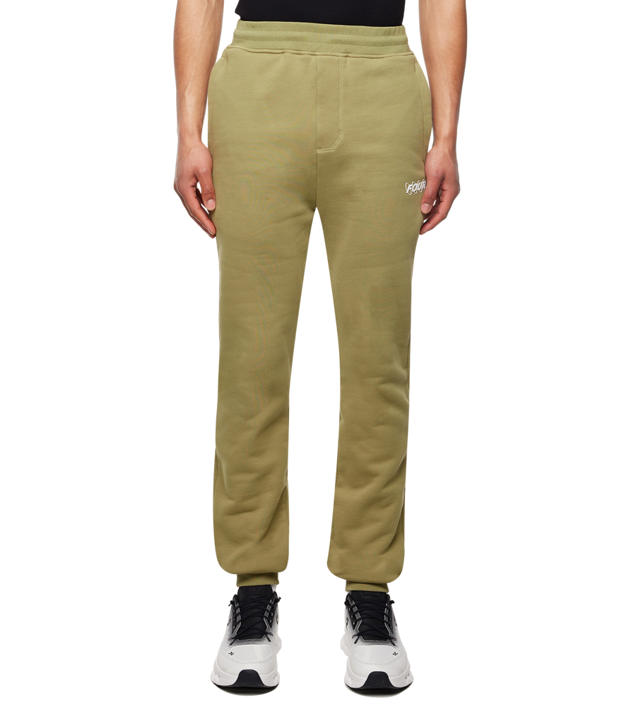 Circles Sweatpants Dusty Olive