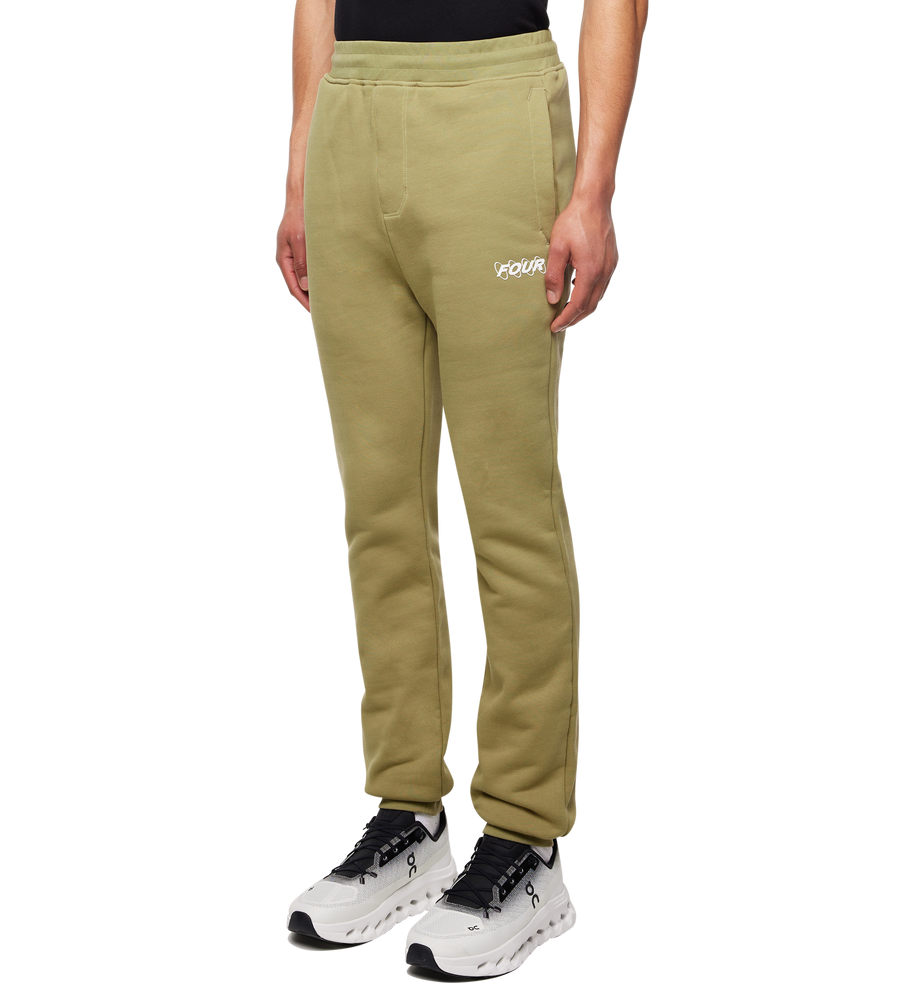 Circles Sweatpants Dusty Olive