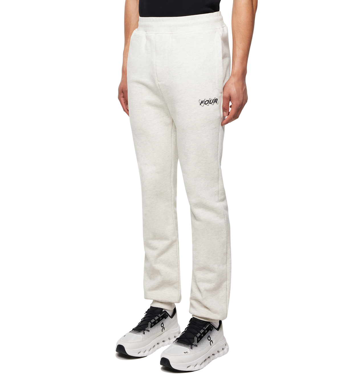 Circles Sweatpants Zand Melange
