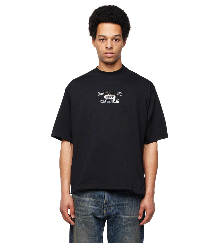 Bold Boxy T-shirt Black