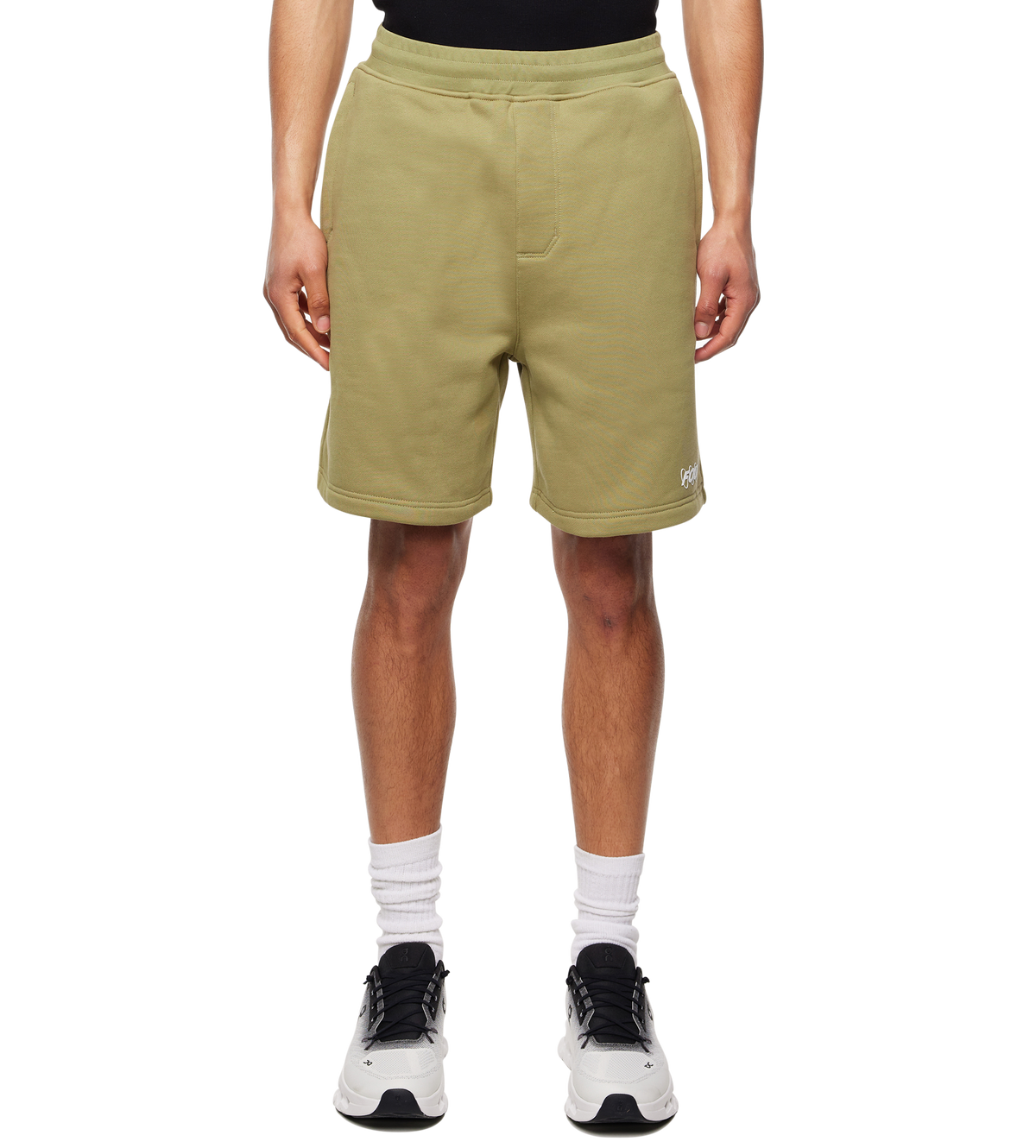 Circles Shorts Dusty Olijf