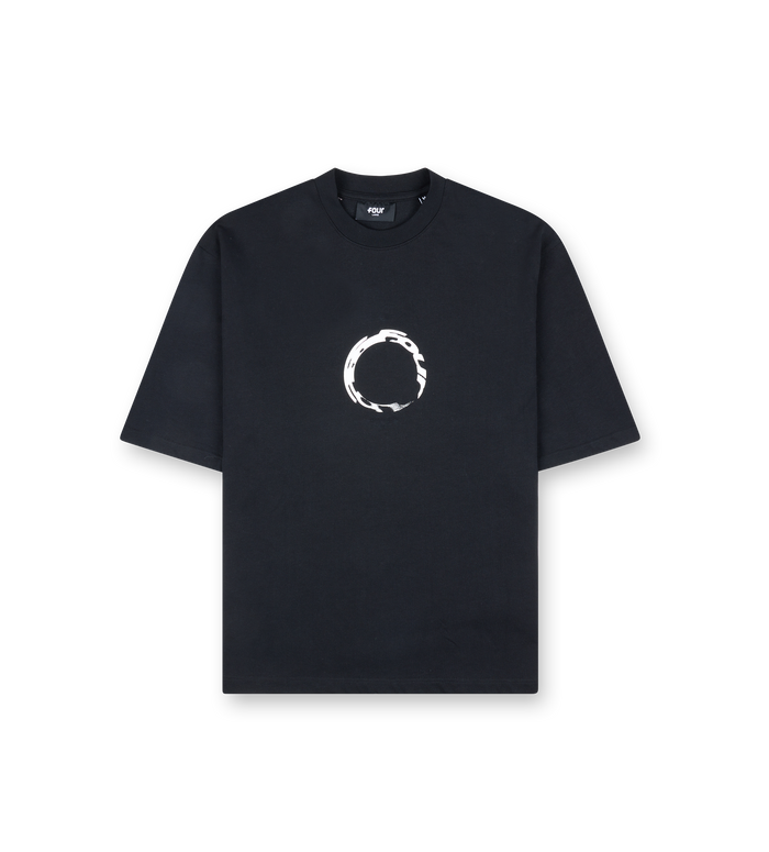 Rotation Boxy T-Shirt Black