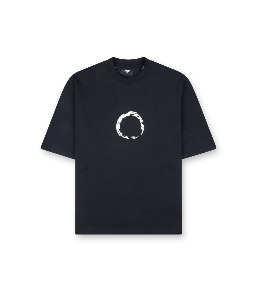Rotation Boxy T-Shirt Black