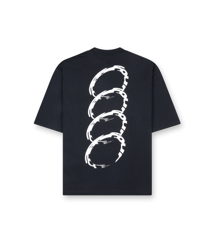 Rotation Boxy T-Shirt Black