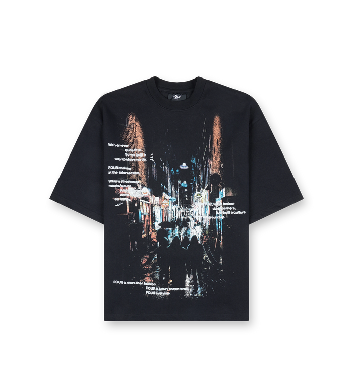 Souvenir Boxy T-Shirt Black