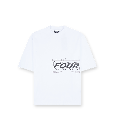 Map Logo Boxy T-Shirt White