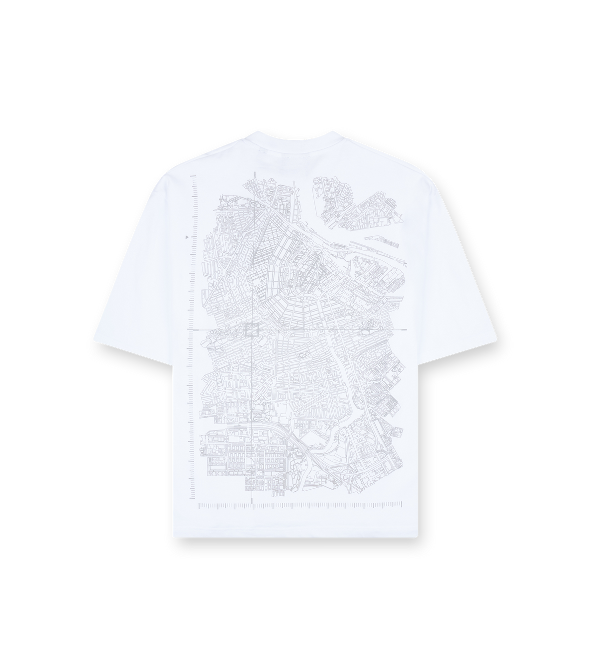 Map Logo Boxy T-Shirt White