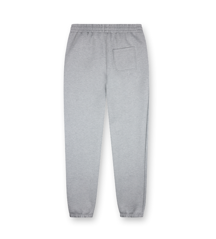 Circles Scuba Cuffed Sweatpants Grey Melange