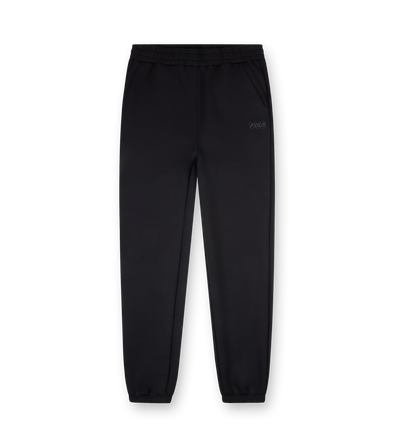 Circles Scuba Cuffed Sweatpants Black
