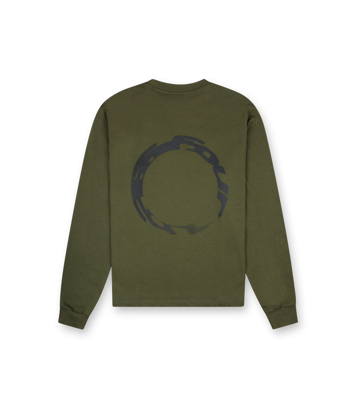 Rotation Longsleeve Donker groen