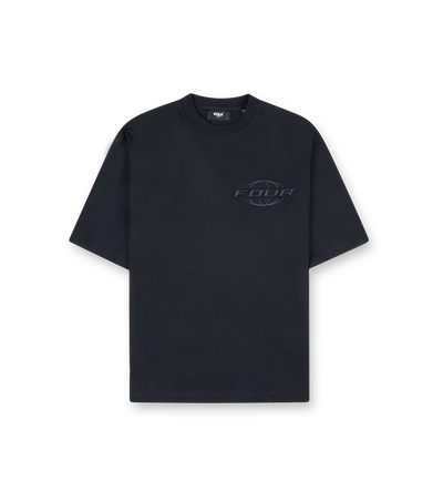 Orbit Boxy T-Shirt Zwart