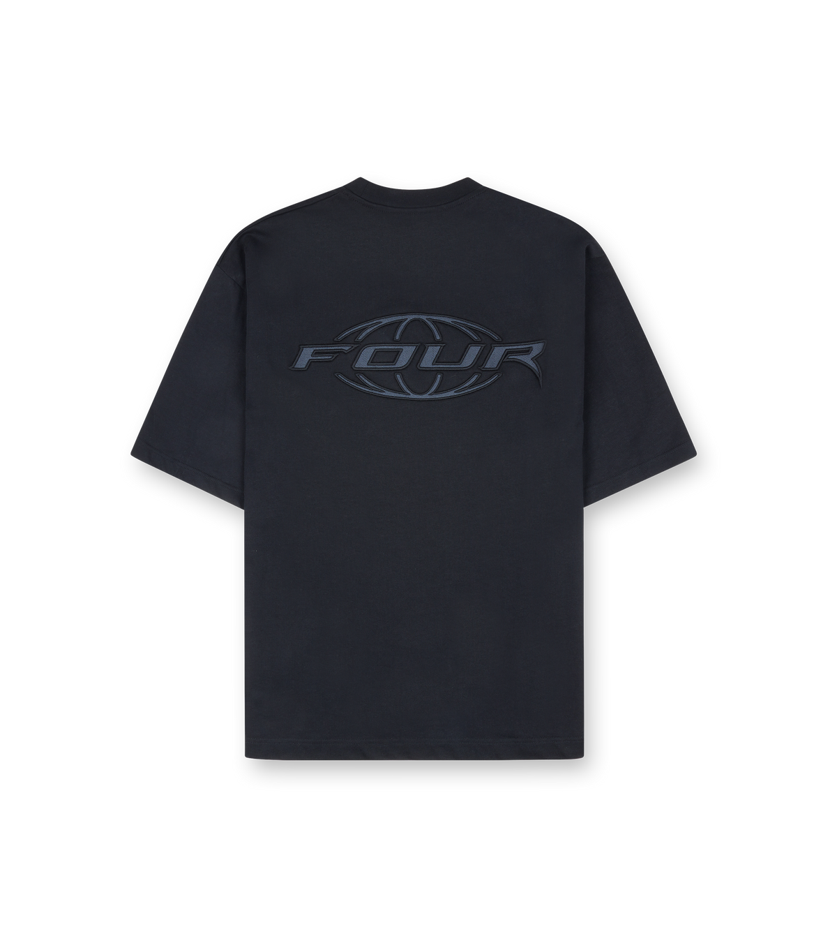 Orbit Boxy T-Shirt Zwart