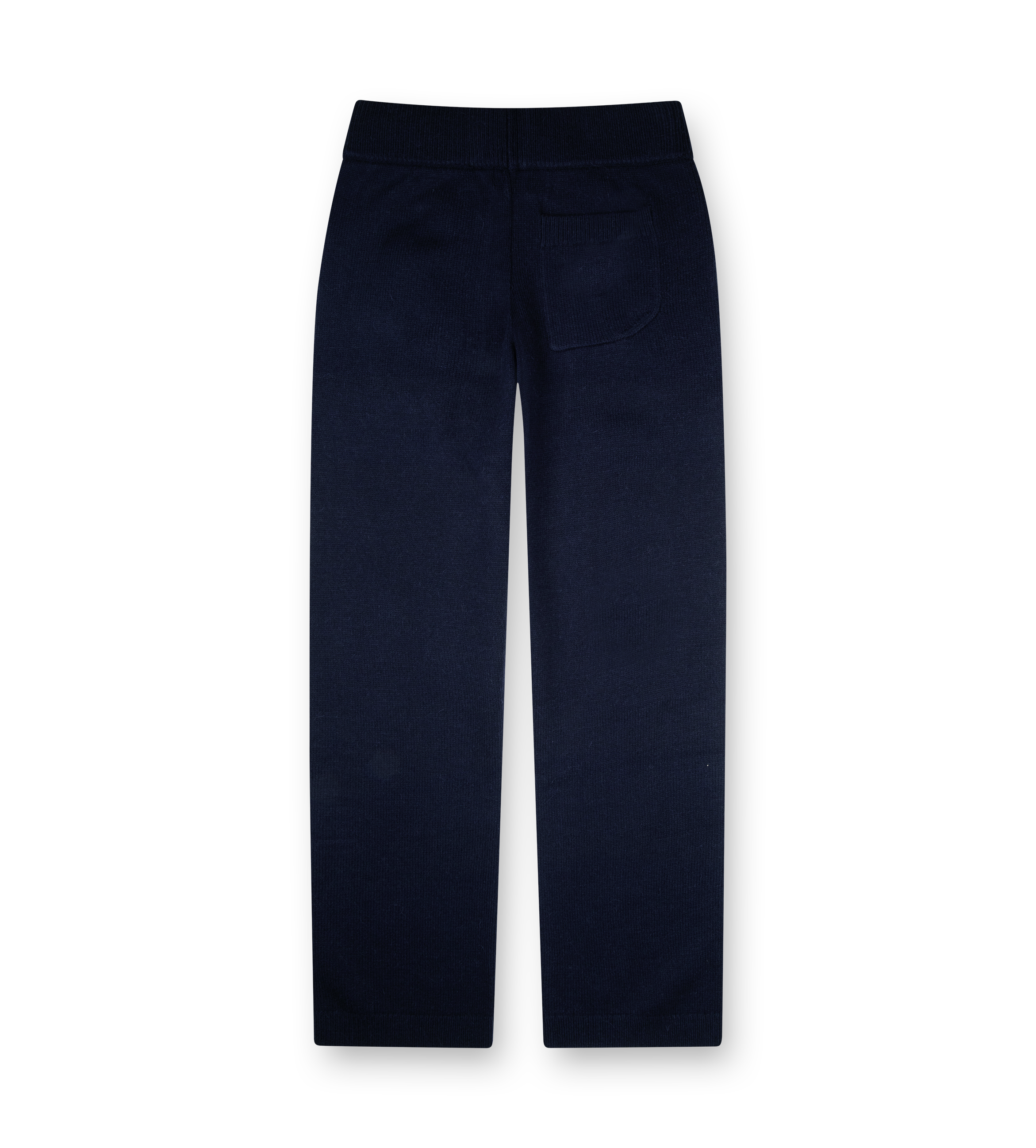 Knitted Pants Marine Blue/ White