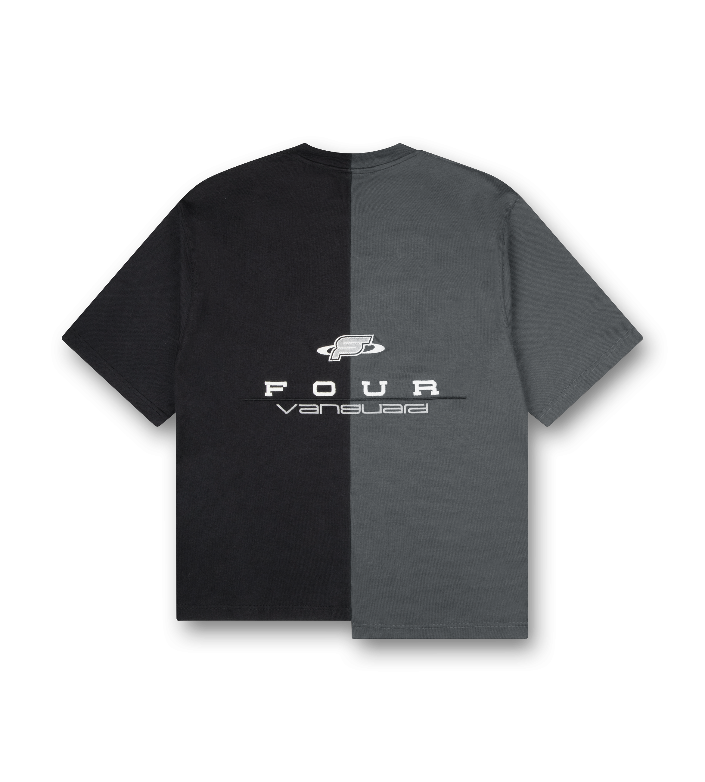 Split T-Shirt Raven/ Black