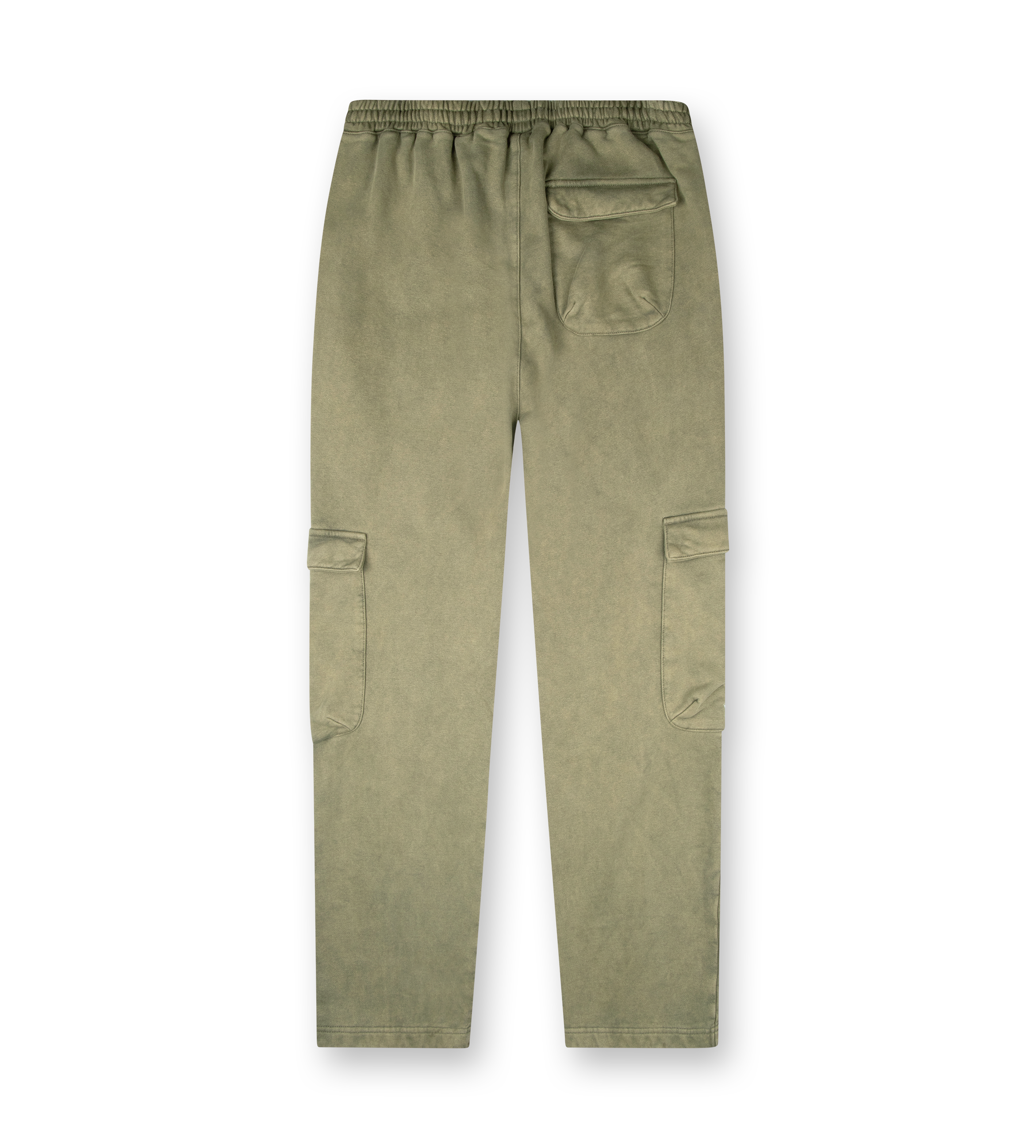 Circles Cargo Sweatpants Washed Moss Green