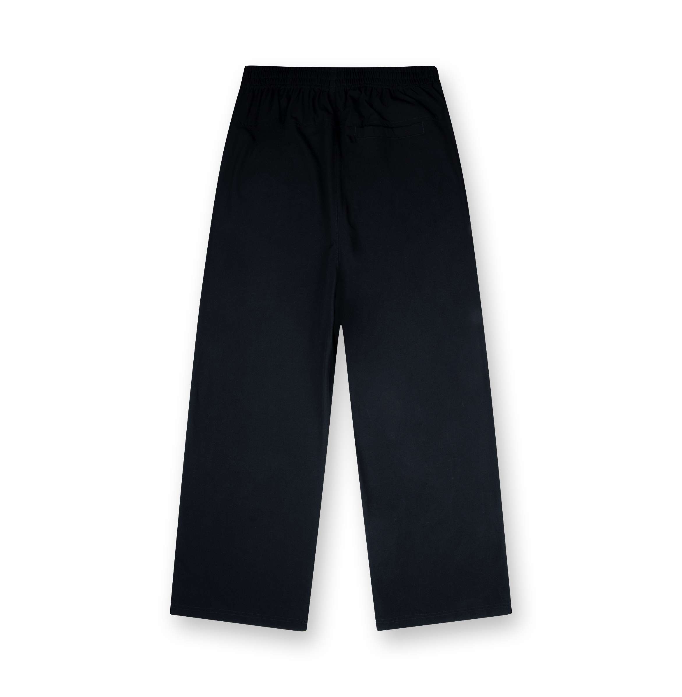 Logo Wool Pants Black