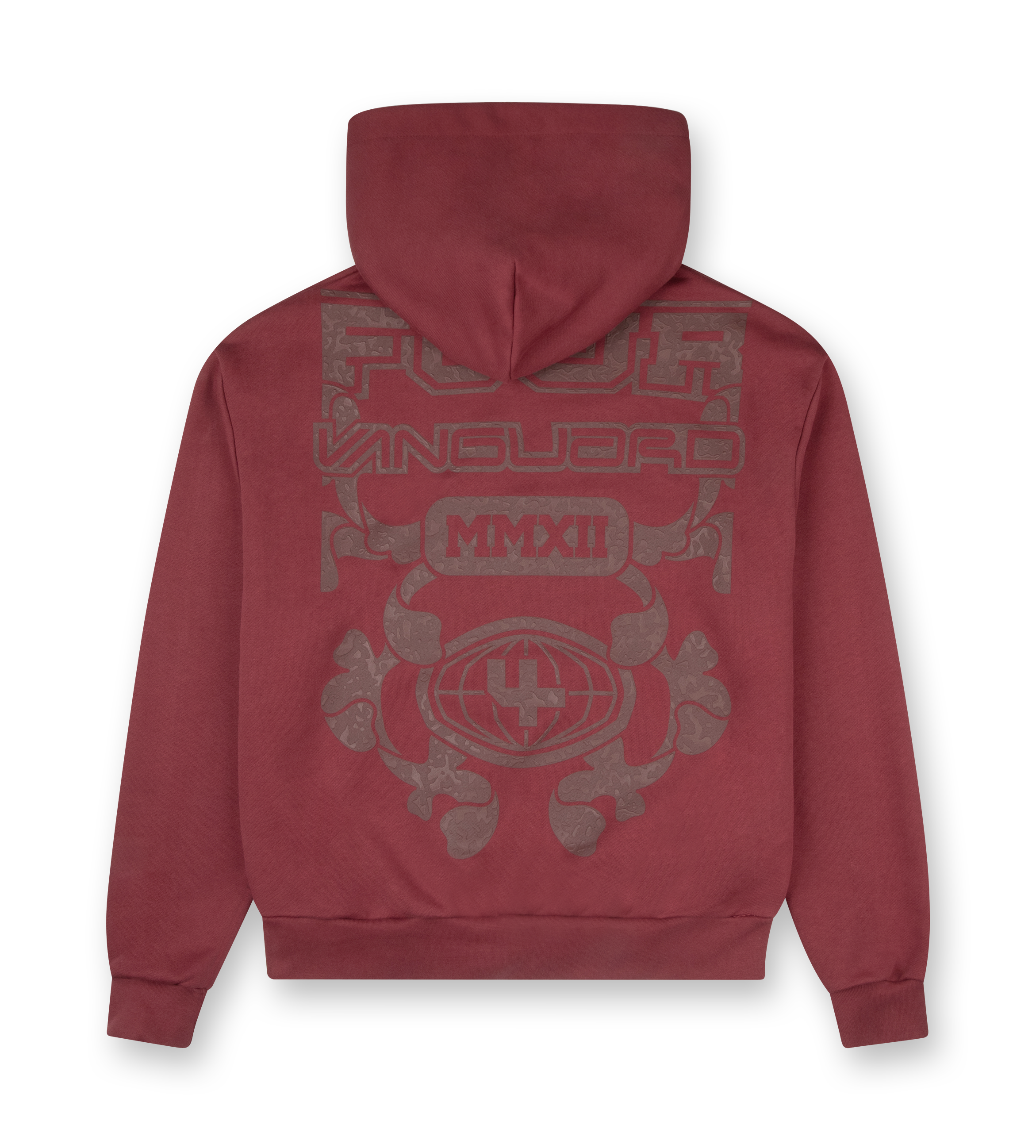 MMXII Hoodie Pomegranate