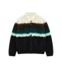 Chusen-geverfde gebreide cardigan multikleur