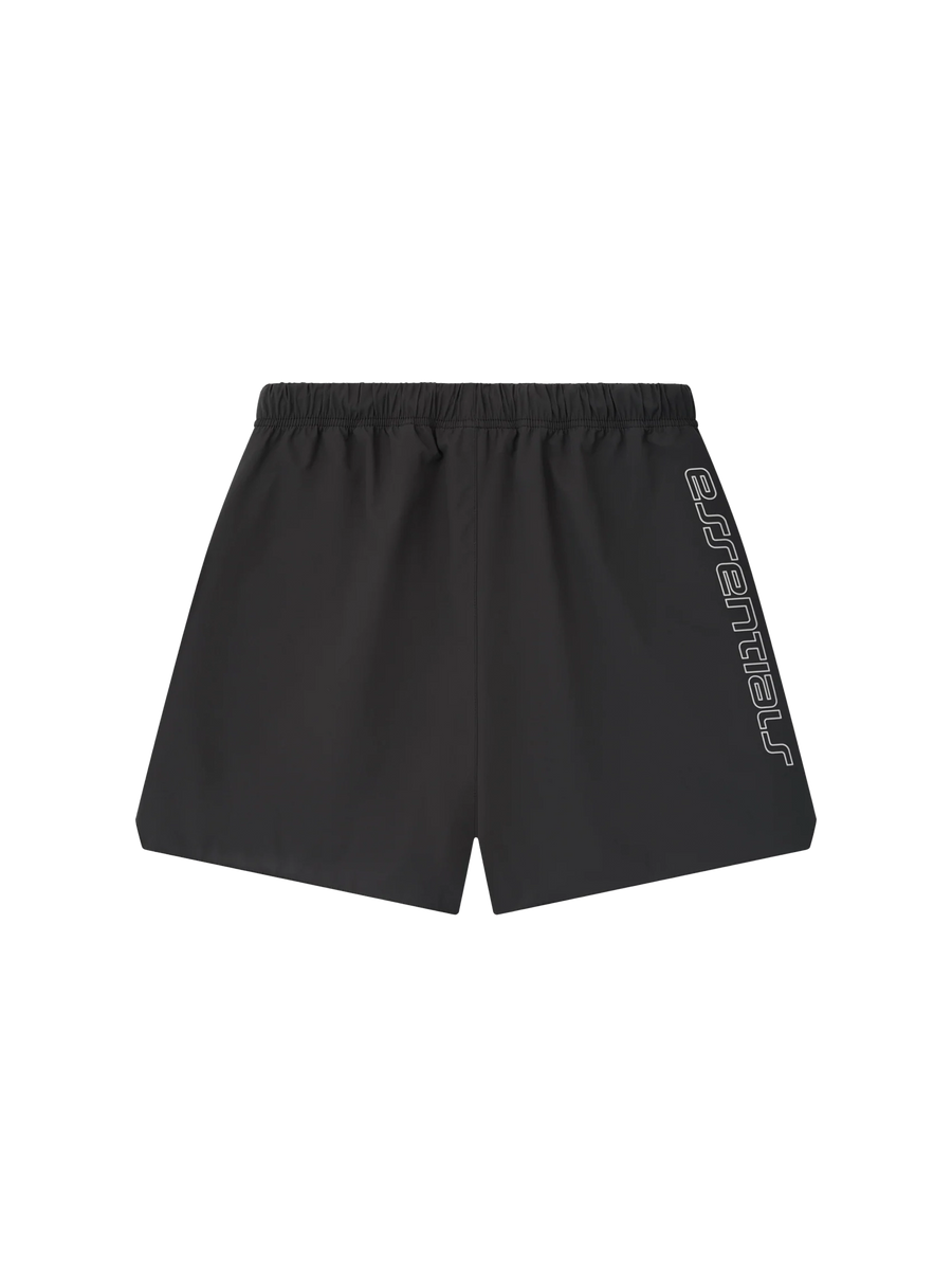 Fear of God Essentials Tech Nylon Classic Short in Vintage Black