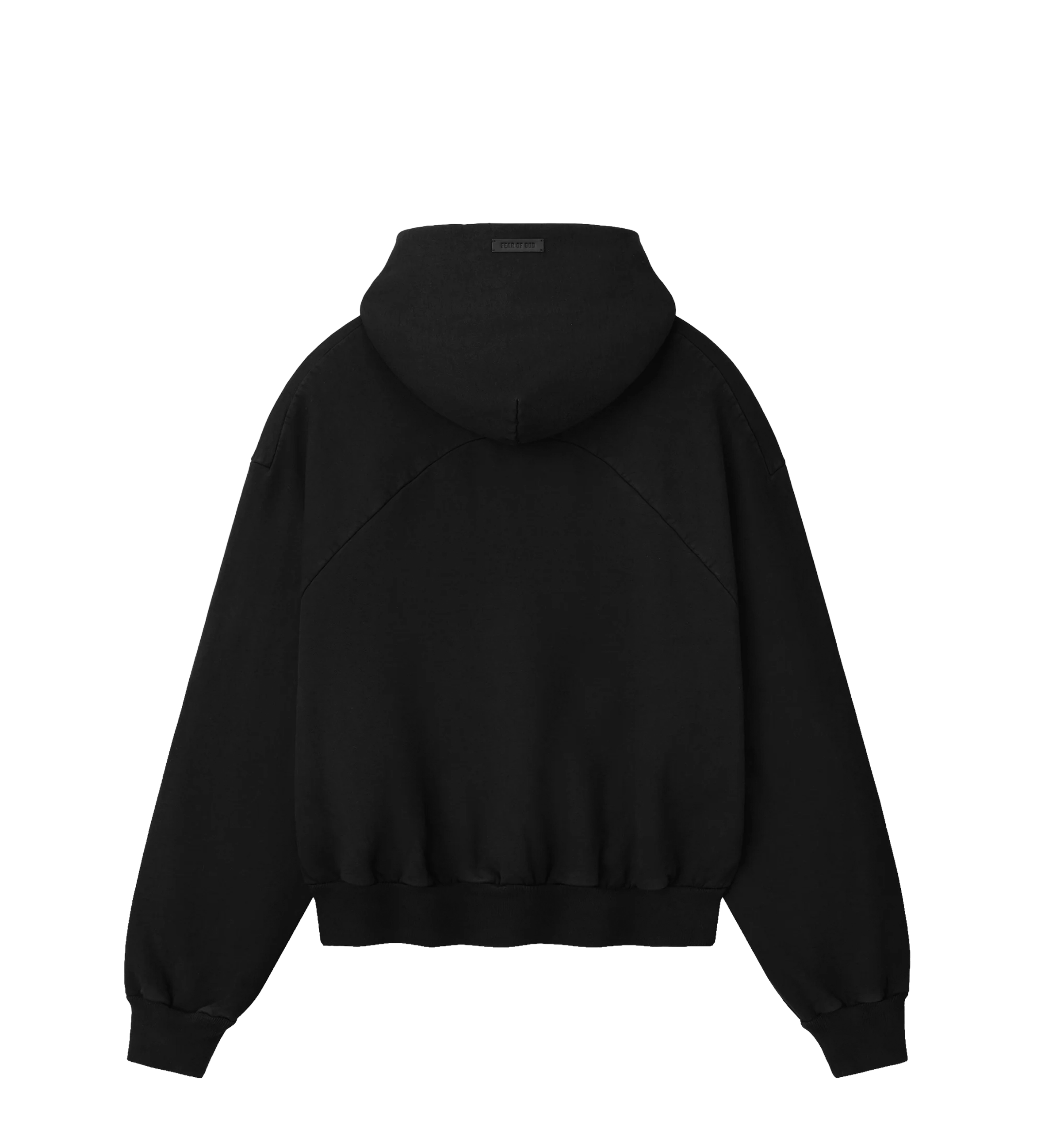 Fear of God Classic Half Raglan Hoodie in Black