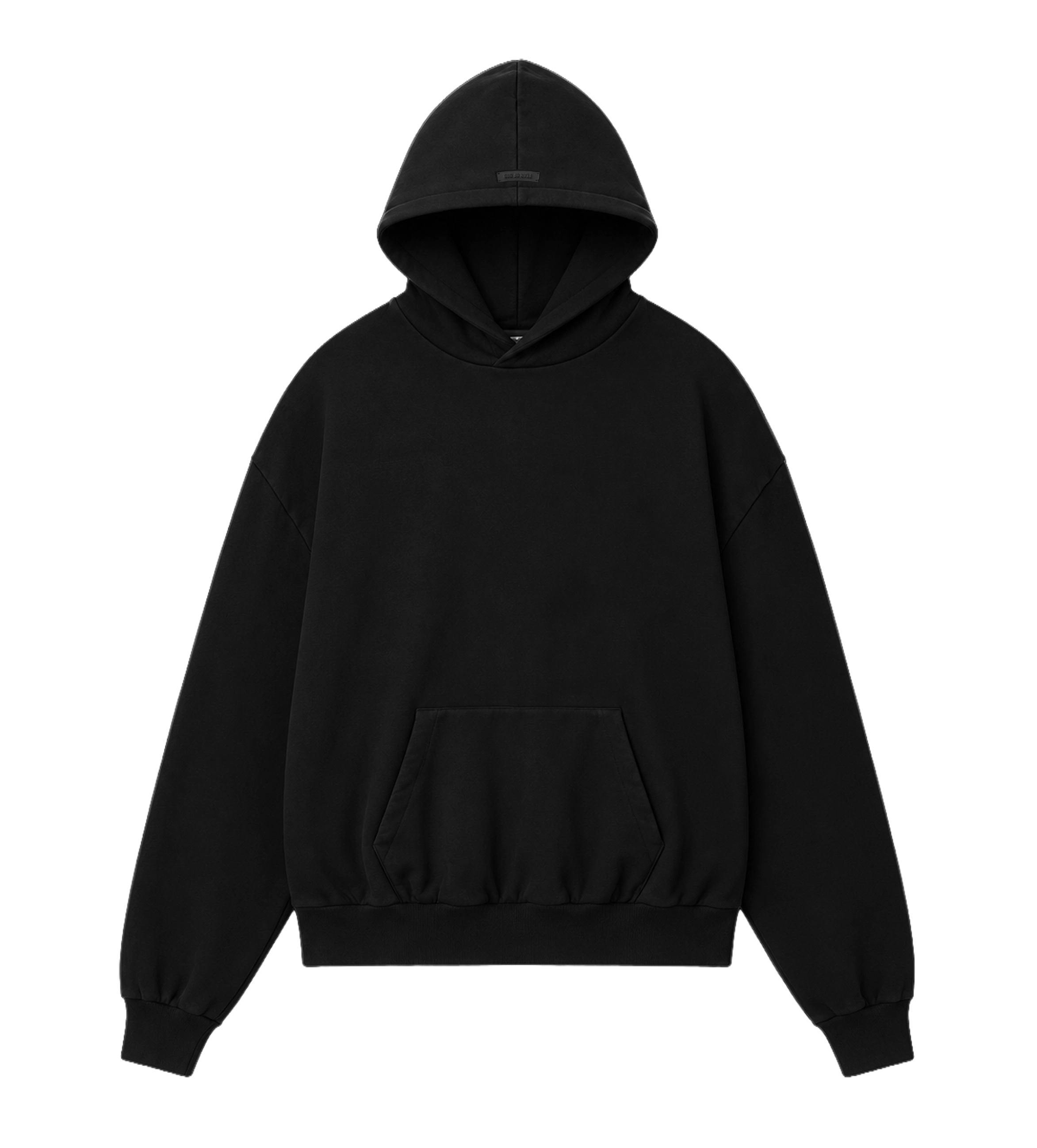 Fear of God Classic Half Raglan Hoodie in Black