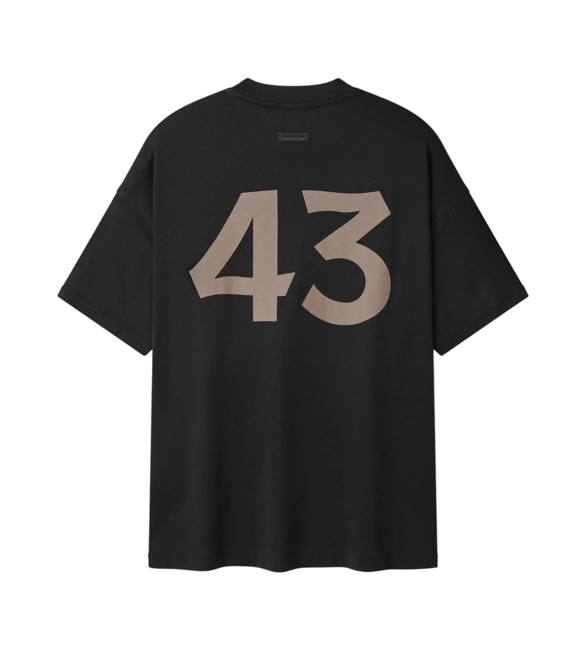 Fear of God Cotton Rayon 43 Tee in Black