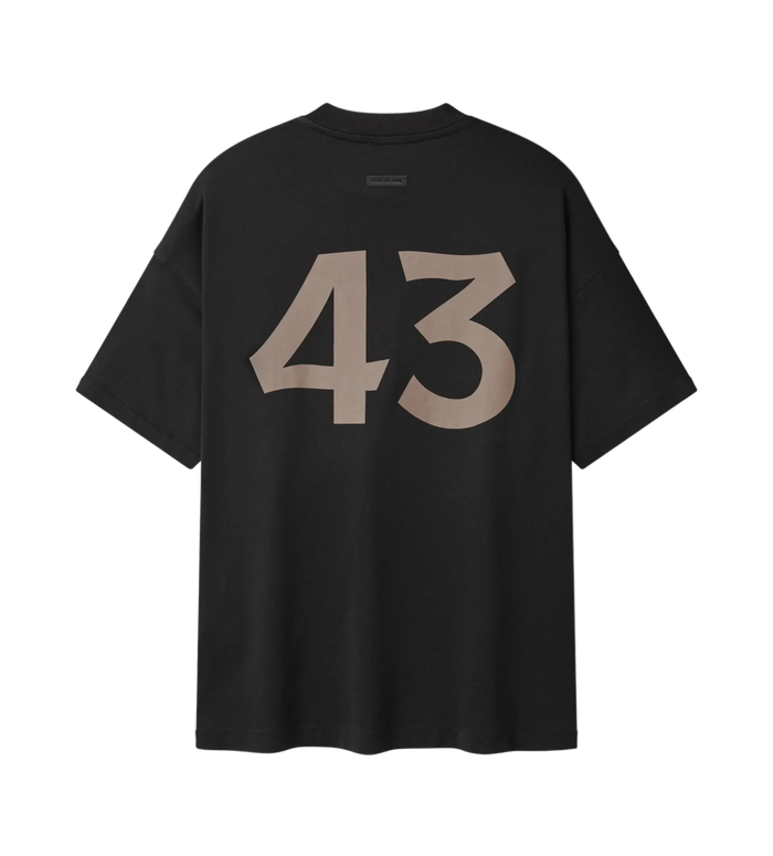 Cotton Rayon 43 Tee in Black
